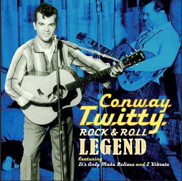 Capa do álbum "Rock & Roll Legend", de Conway Twitty
