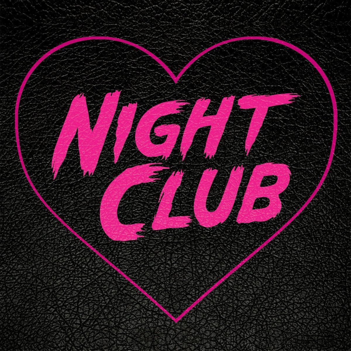 Portada de Álbum "Black Leather Heart", de Night Club