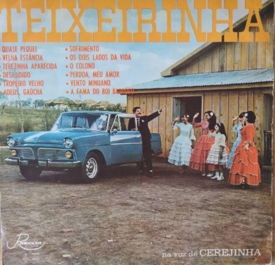 Portada de Álbum "Teixerinha Na Voz de Cerejinha", de Cerejinha