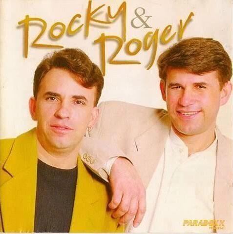 Portada de Álbum "Algemas ", de Rocky e Roger
