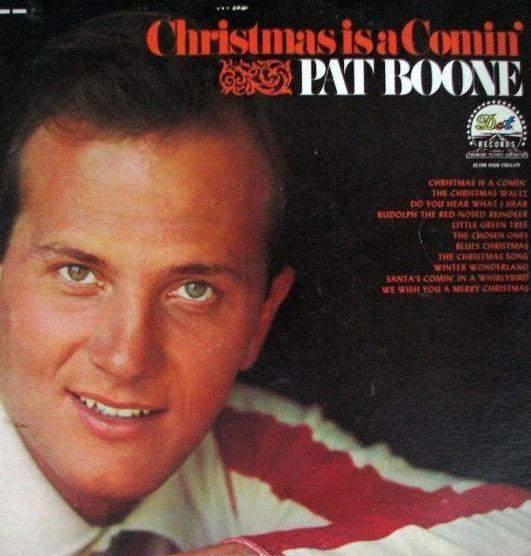 Capa do álbum "Christmas Is a Comin'", de Pat Boone