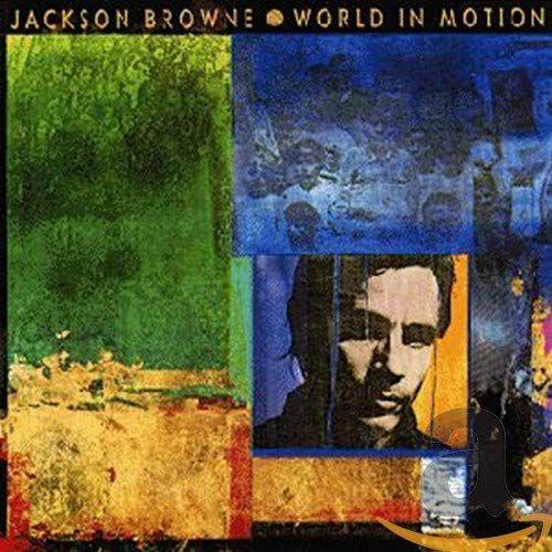 Capa do álbum "World In Motion", de Jackson Browne