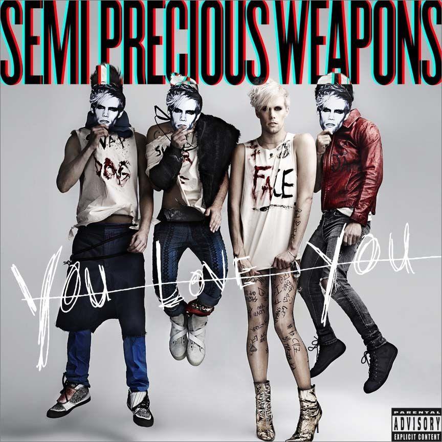 Album cover of "You Love You" by Semi Precious Weapons