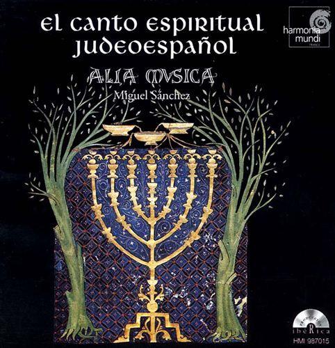 Portada de Álbum "El Canto Espiritual Judeoespañol", de Alia Mvsica