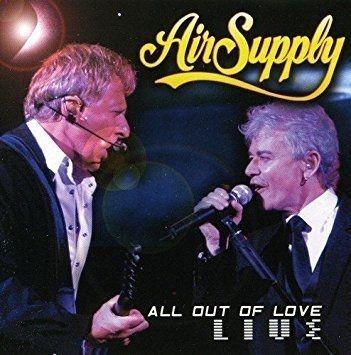 Portada de Álbum "All Out Of Love Live", de Air Supply