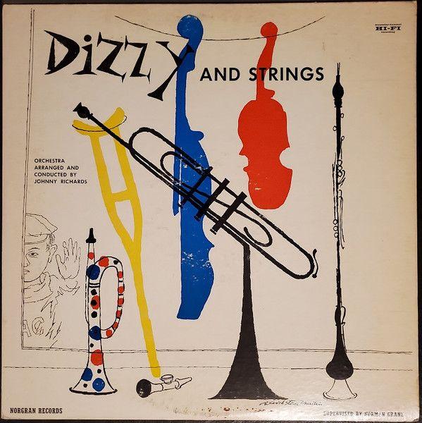 Portada del álbum "Dizzy And Strings", de Dizzy Gillespie
