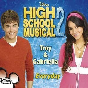 Portada de Sencillo/EP "Everyday", de High School Musical