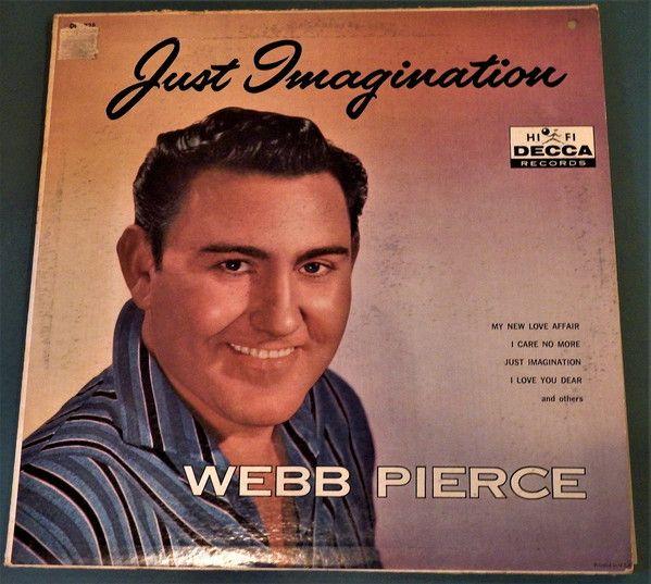 Portada del álbum "Just Imagination", de Webb Pierce