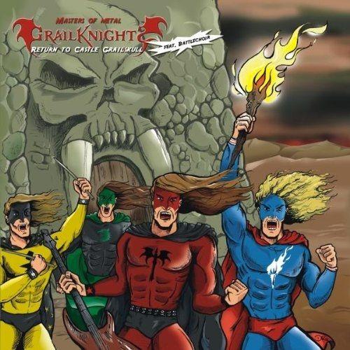 Portada de Álbum "Return to Castle Grailskull", de Grailknights