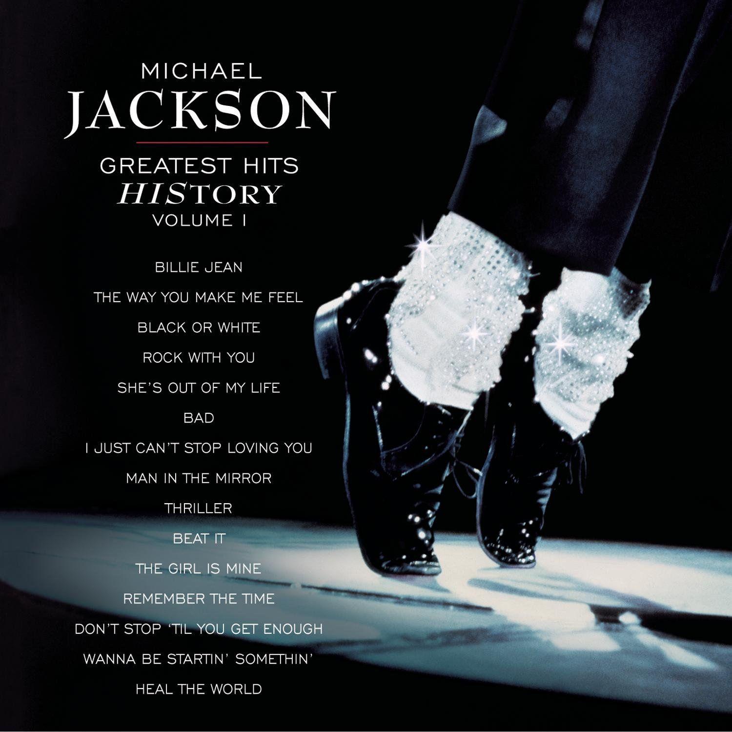 Capa do álbum "Greatest Hits (HIStory Volume I)", de Michael Jackson