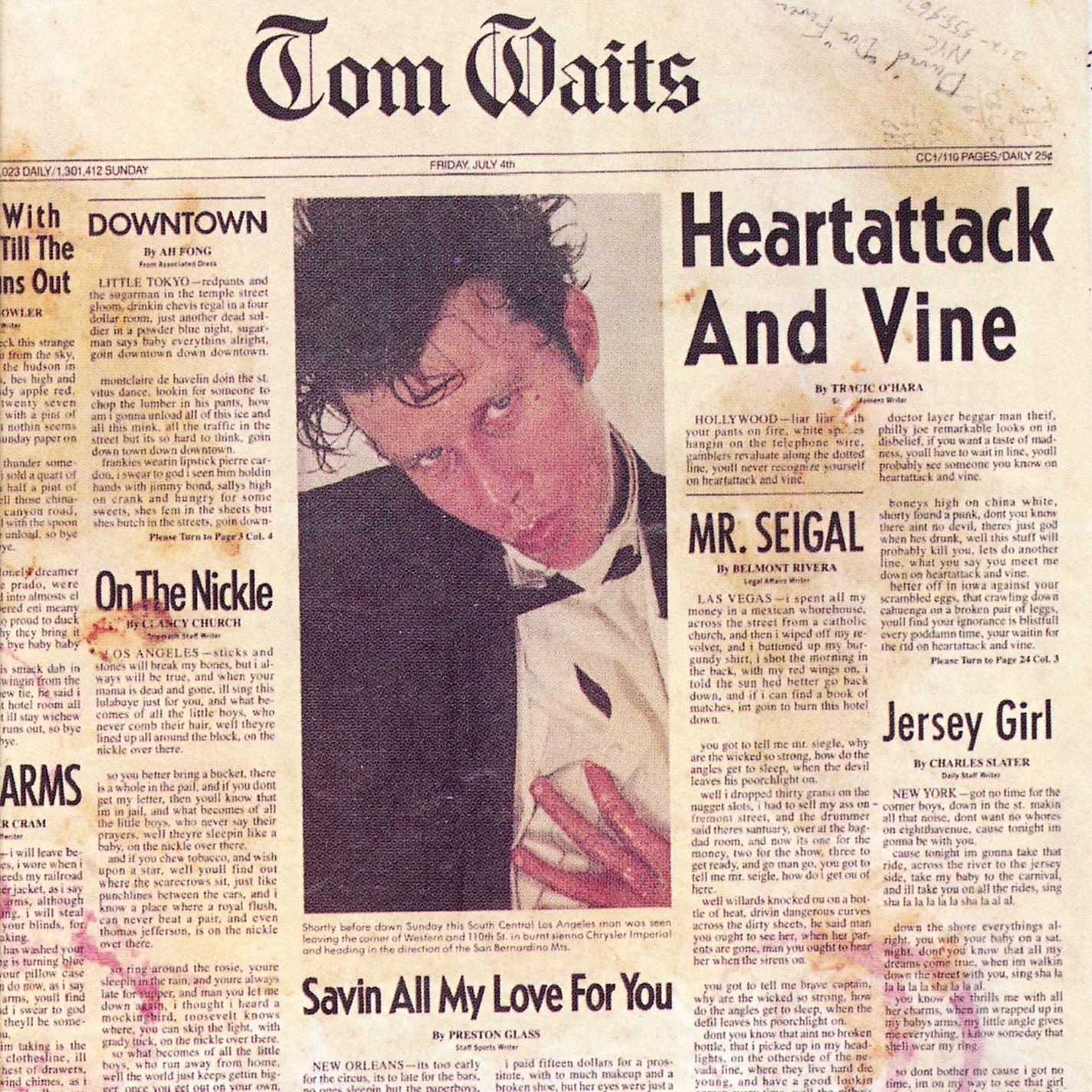 Capa do álbum "Heartattack And Vine", de Tom Waits