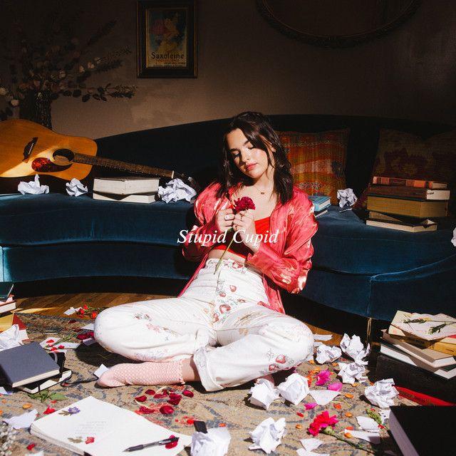 Capa do álbum "Stupid Cupid (Acoustic Version)", de Jenna Raine