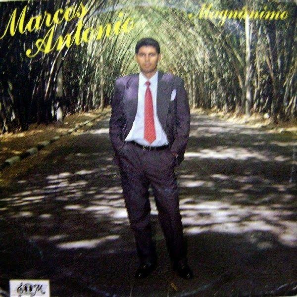 Capa do Álbum "Magnânimo", de Marcos Antônio