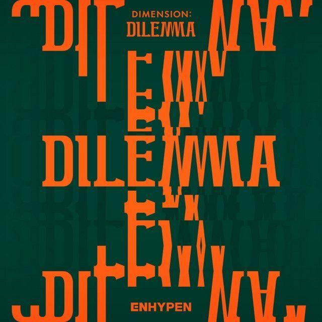 Portada de Álbum "DIMENSION : DILEMMA", de ENHYPEN