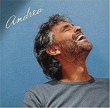 Portada de Álbum "Andrea", de Andrea Bocelli
