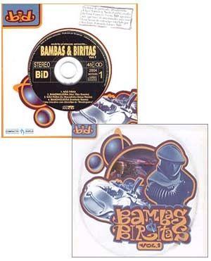 Capa do Álbum "Bambas & Biritas - Vol. 1", de Bid