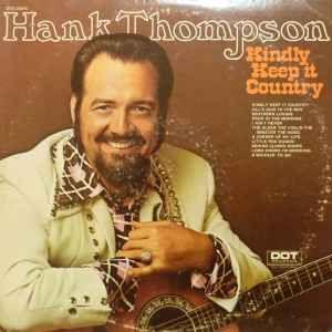 Capa do álbum "Kindly Keep It Country", de Hank Thompson