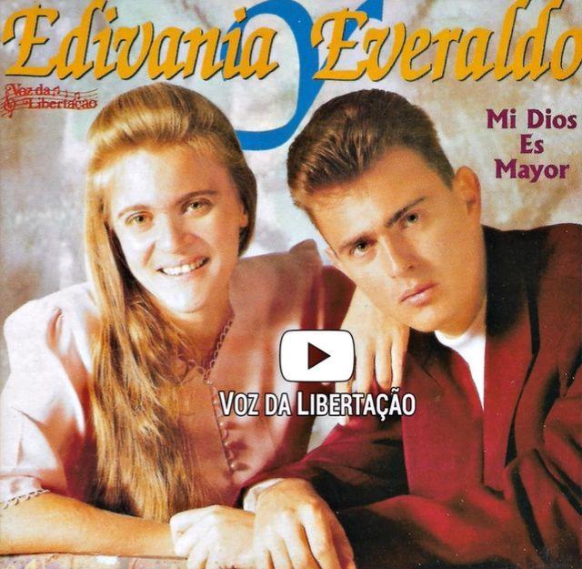 Capa do Álbum "Mi Dios Es Mayor", de Edivania e Everaldo