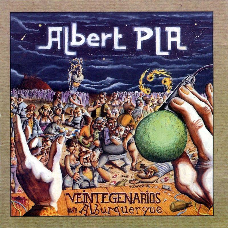 Capa do Álbum "Veintegenarios En Alburquerque", de Albert Pla