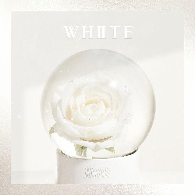 Portada del álbum "White", de THE BOYZ