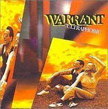 Album cover of "Ultraphobic" by Warrant