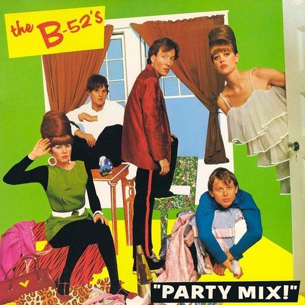 Portada del álbum "Party Mix!", de The B-52's