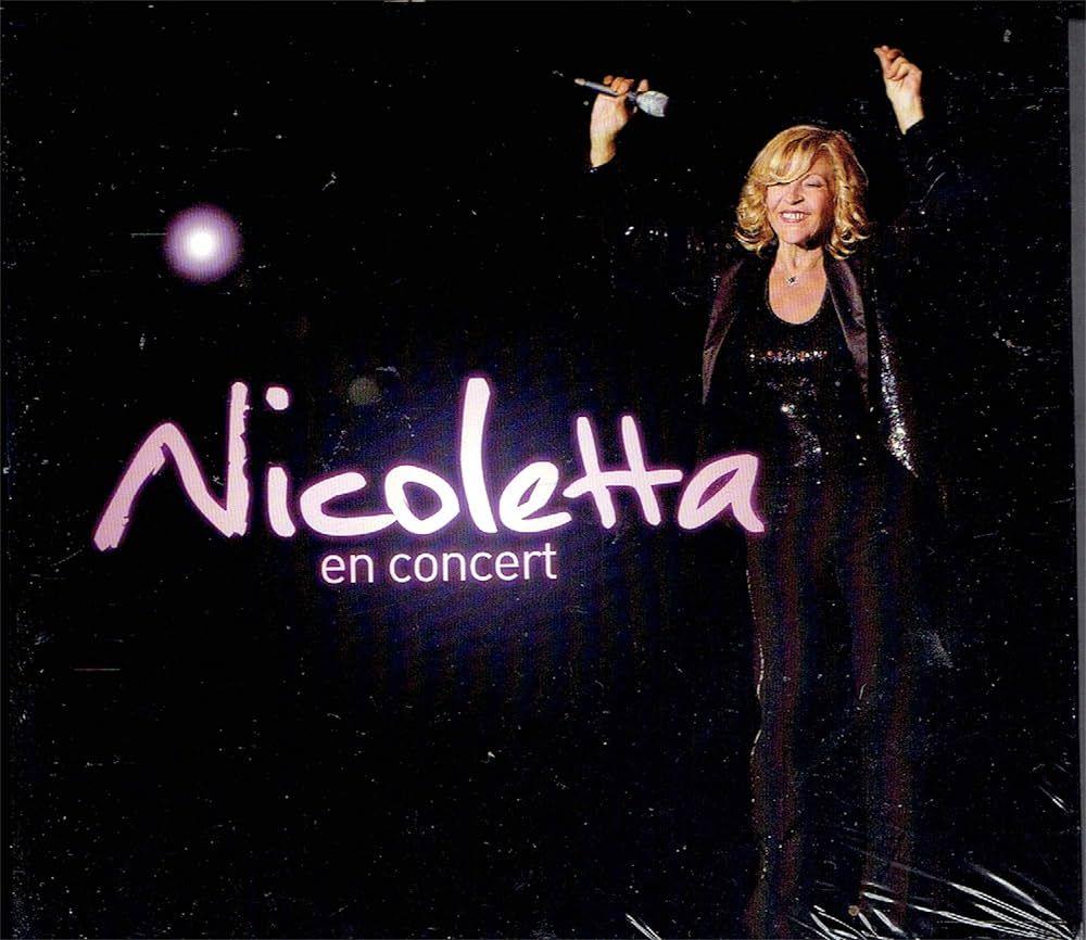 Capa do Álbum "En Concert", de Nicoletta