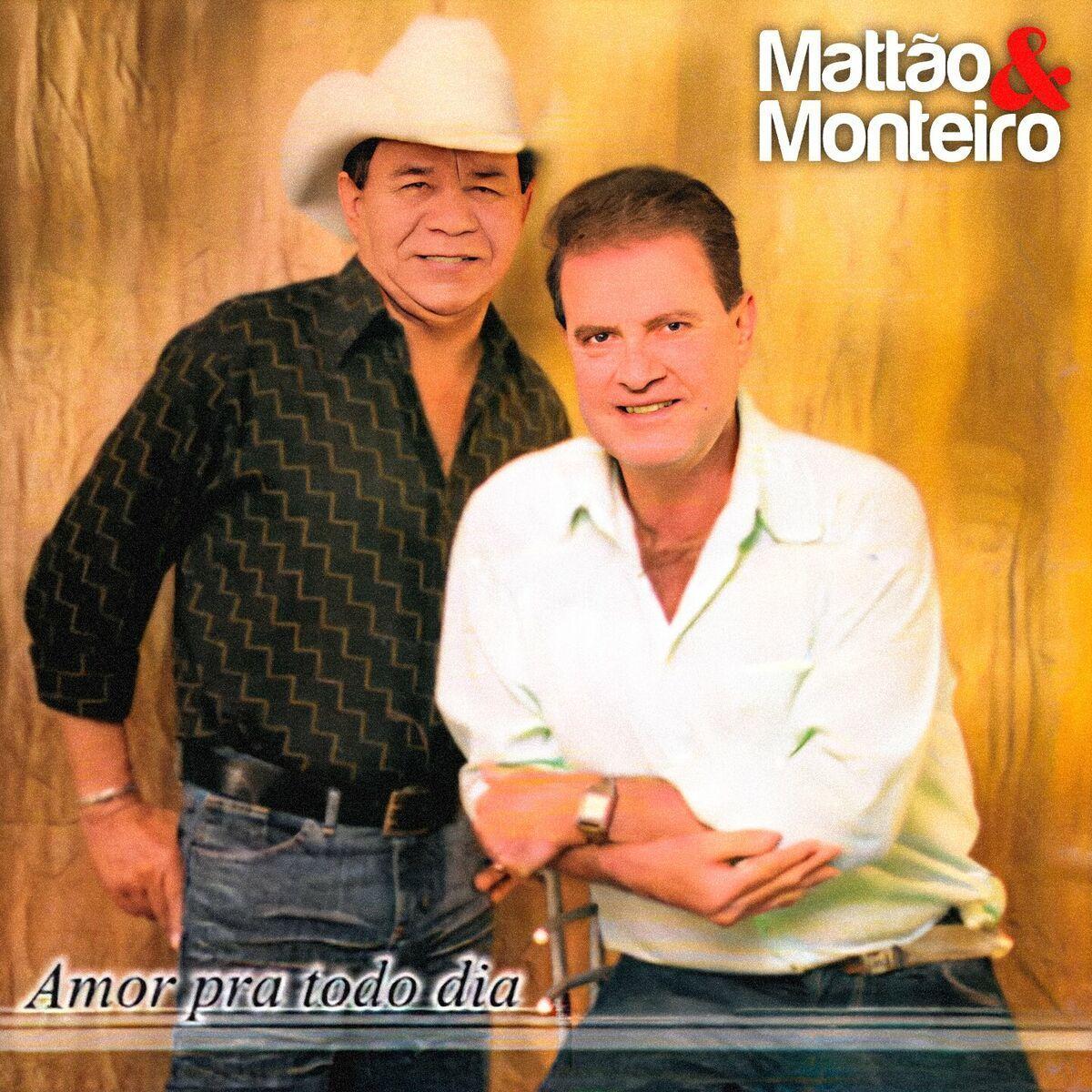 Capa do Álbum "Amor Pra Todo Dia", de Mattão e Monteiro