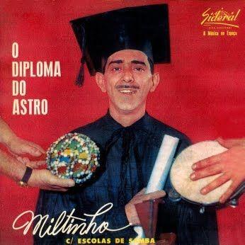 Capa do Álbum "O Diploma do Astro", de Miltinho