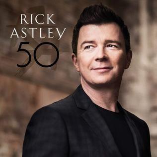 Portada de Álbum "50", de Rick Astley