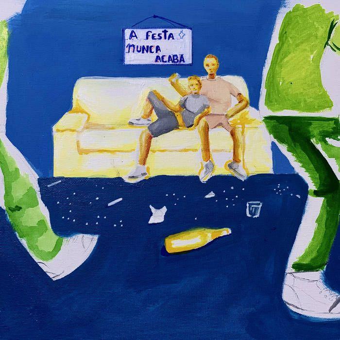 Capa do Álbum "A Festa Nunca Acaba", de Nevs