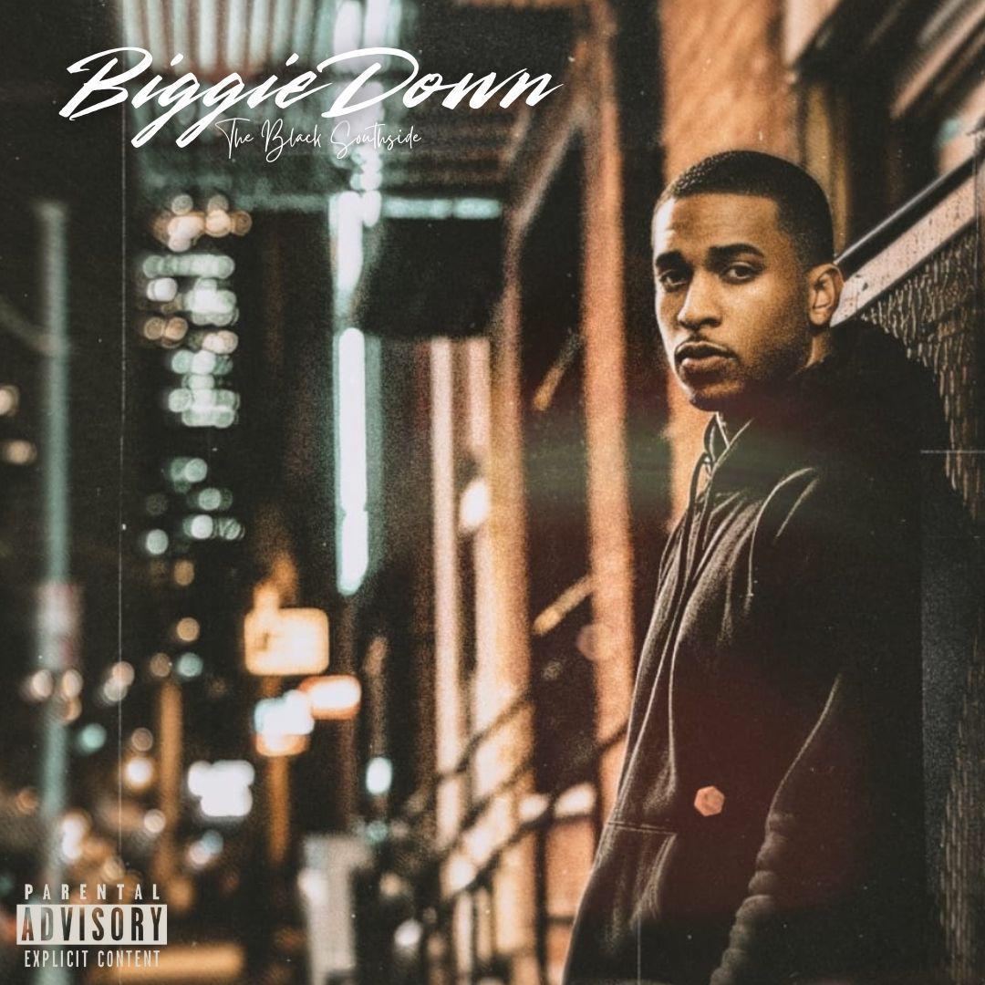 Portada de Álbum "The Black Southside", de Biggie Down