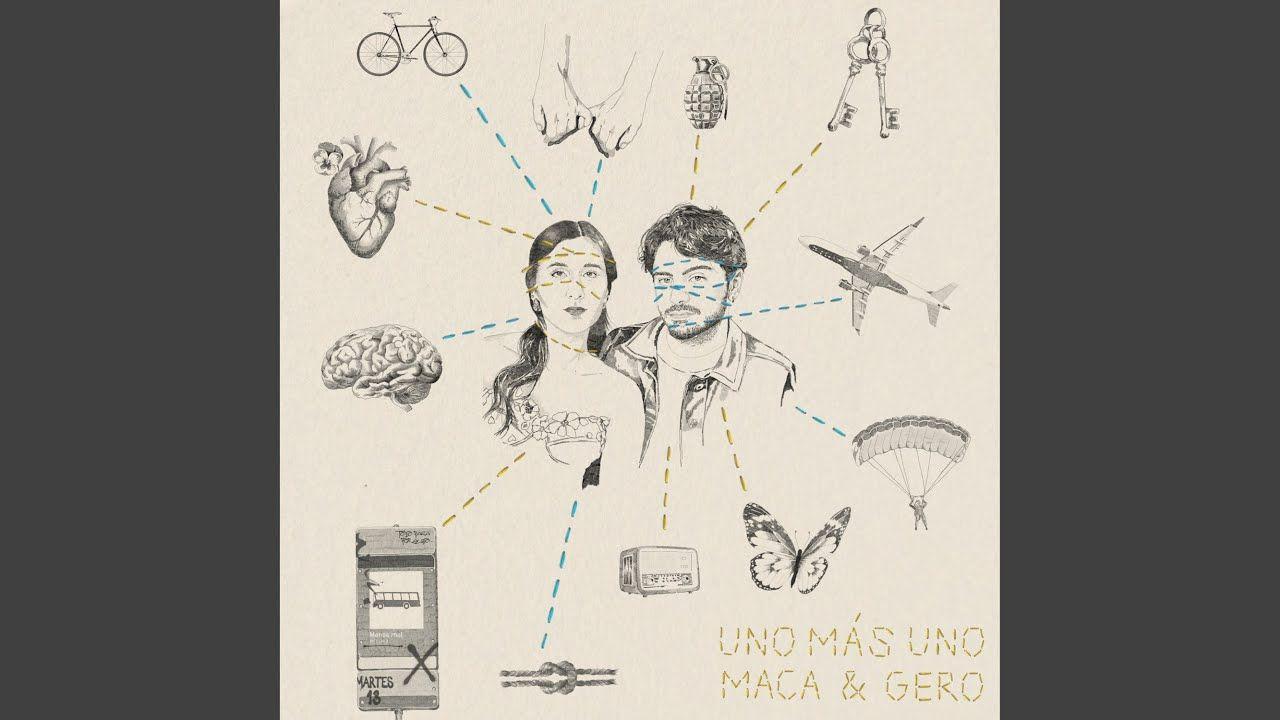 Portada de Álbum "uno mas uno", de Maca y Gero