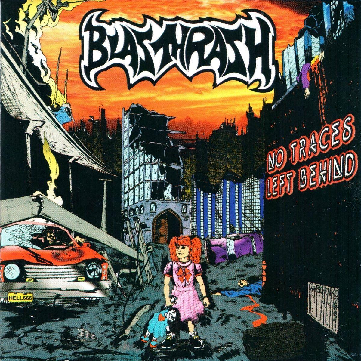 Portada de Álbum "No Traces Left Behind", de Blasthrash