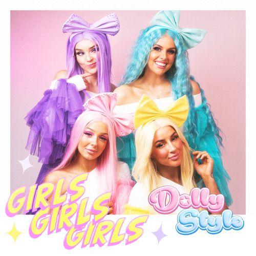 Portada de Sencillo/EP "Girls Girls Girls", de Dolly Style
