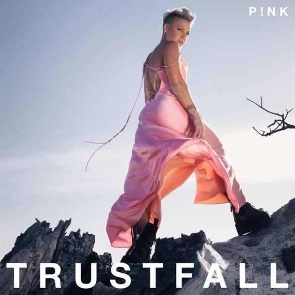 Capa do álbum "TRUSTFALL", de P!nk