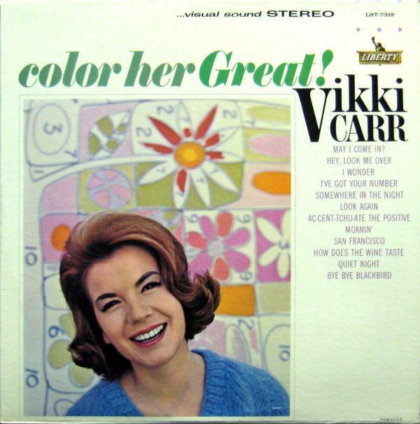 Portada de Álbum "Color Her Great", de Vikki Carr