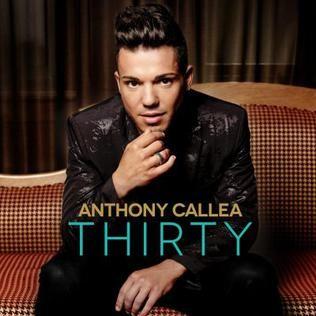 Portada de Álbum "Thirty", de Anthony Callea