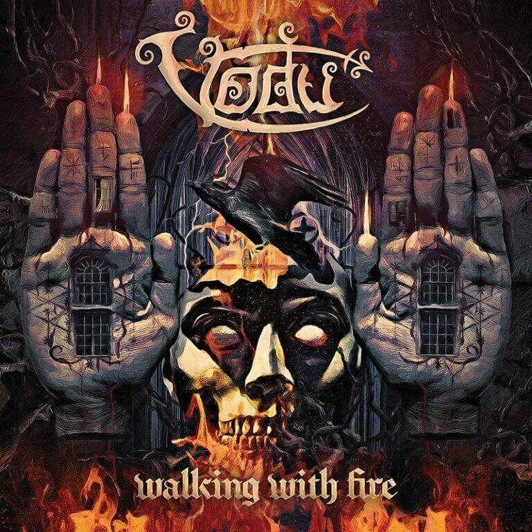 Portada de Álbum "Walking With Fire", de Vodu