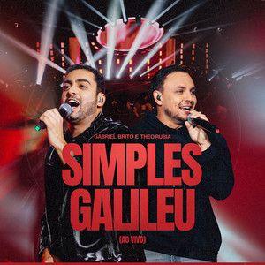 Capa do álbum "Simples Galileu (part. Theo Rúbia)", de Gabriel Brito