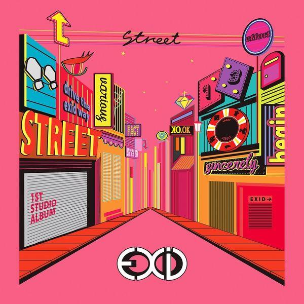 Portada de Álbum "Street", de EXID 
