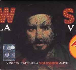 Portada del álbum "Soloshow Alive", de Vinicio Capossela