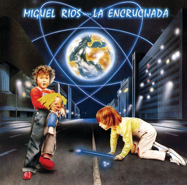 Portada del álbum "La Encrucijada", de Miguel Rios