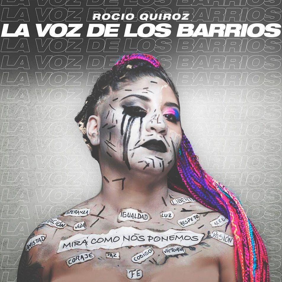 Portada de Álbum "La Voz De Los Barrios", de Rocio Quiroz