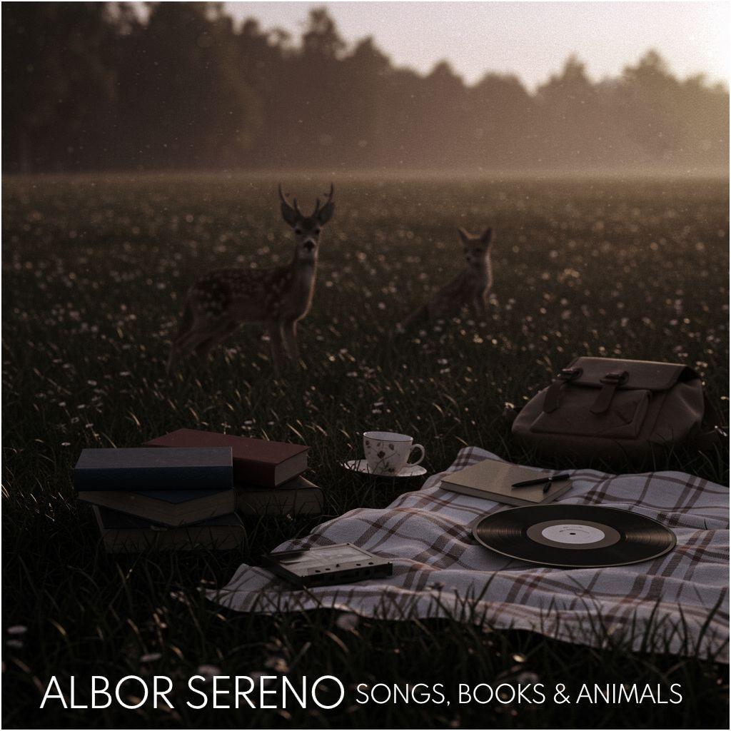 Portada de Sencillo/EP "Songs, Books & Animals", de Albor Sereno