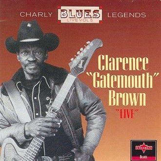 Portada de Álbum ""Live"", de Clarence "Gatemouth" Brown