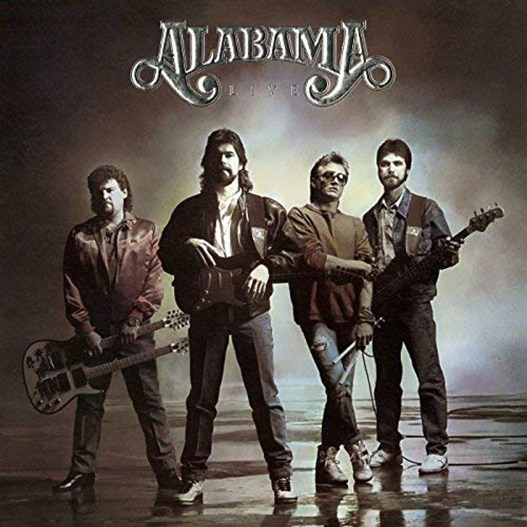 Capa do Álbum "Alabama Live", de Alabama