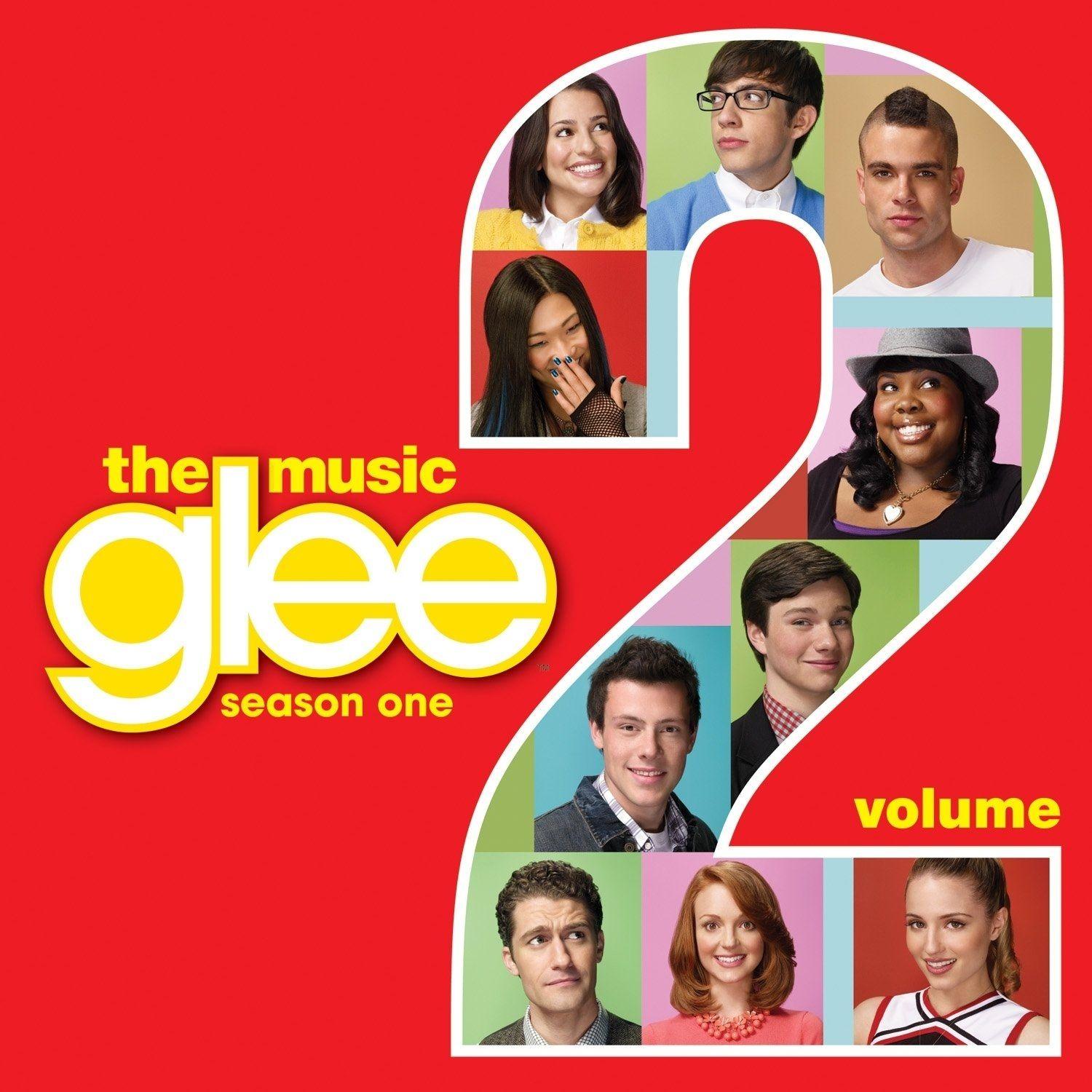 Capa do álbum "Vol.2", de Glee