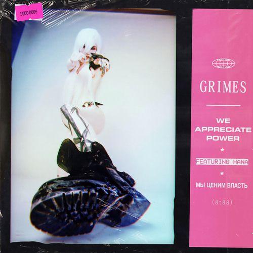 Portada del álbum "We Appreciate Power (Algorithm Mix)", de Grimes