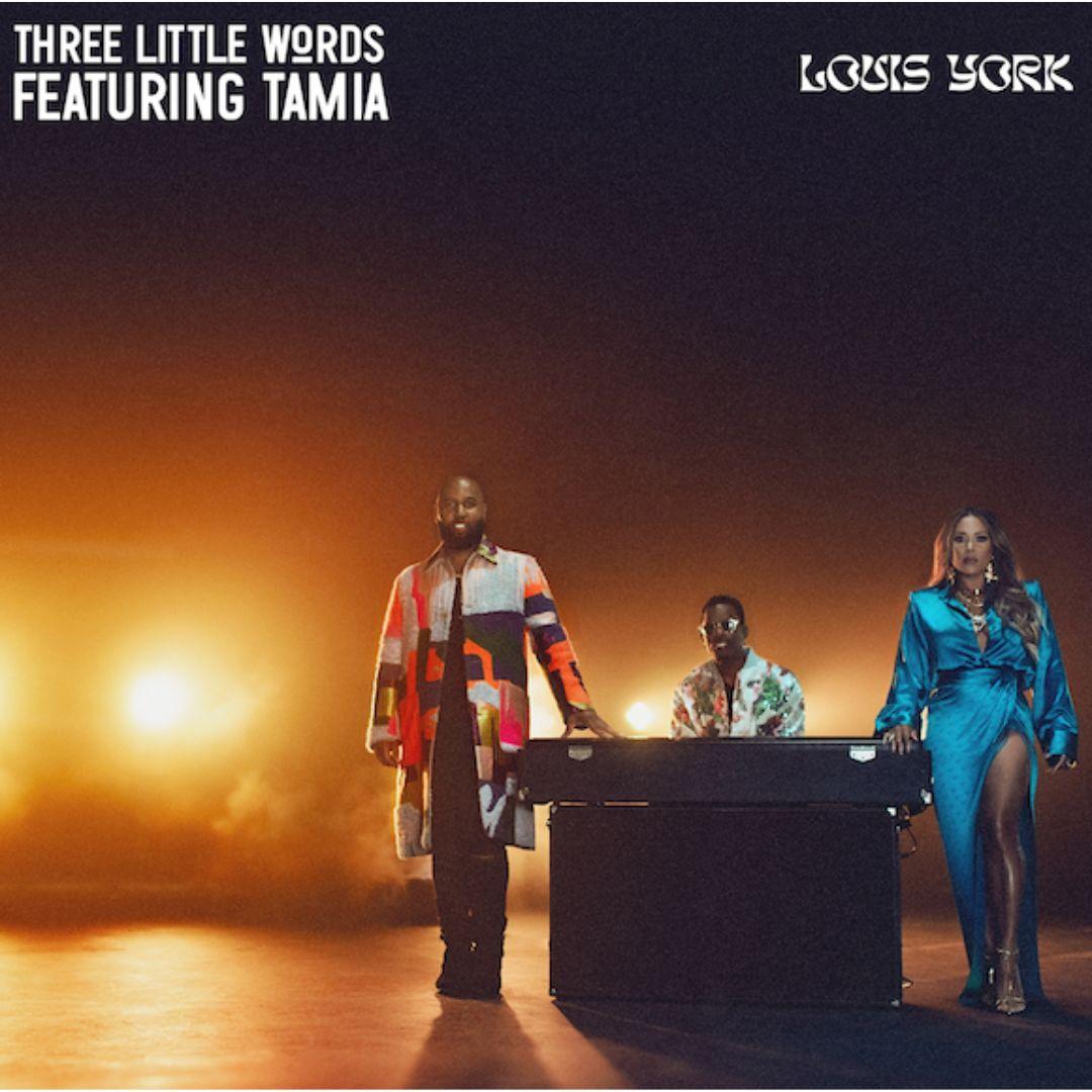 Portada de Sencillo/EP "Little Three Words ", de Tamia